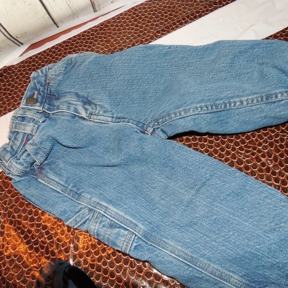 Oshkosh flannel lined jeans 6-9M